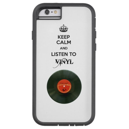 Vinyl Case-Mate iPhone Hülle (Rückseite)