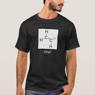 Vinyl-Chemische Struktur T-Shirt