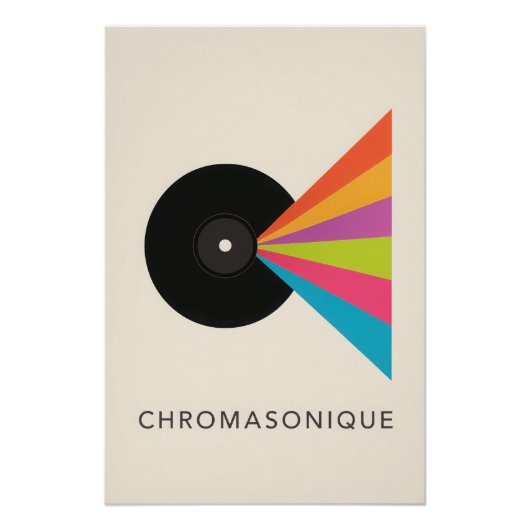 Vinyl Chromasonique - Poster (Vorderseite)