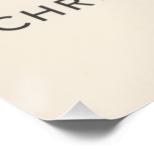 Vinyl Chromasonique - Poster (Ecke)