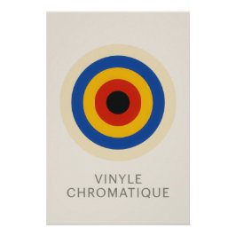 Vinyl Chromatique - Poster