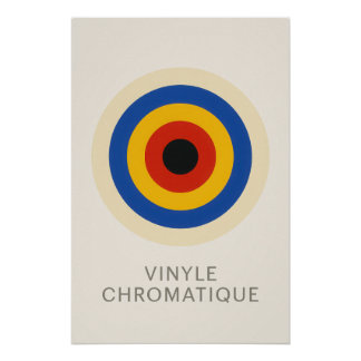 Vinyl Chromatique - Poster