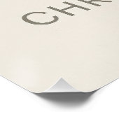 Vinyl Chromatique - Poster (Ecke)