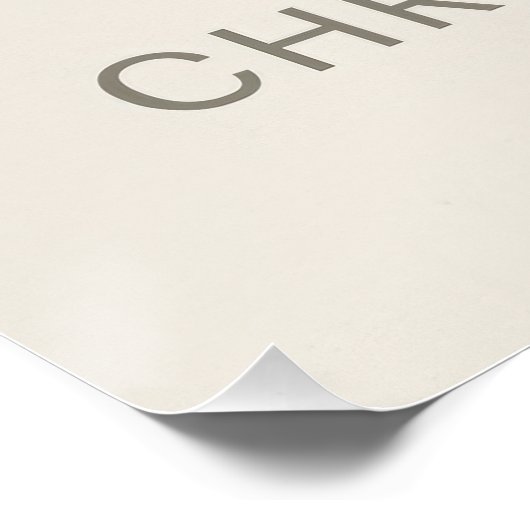 Vinyl Chromatique - Poster (Ecke)