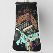 Vinyl Crate Music Golf Headcover (Rotieren 90)