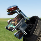 Vinyl Crate Music Golf Headcover (In Situ)
