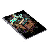 Vinyl Crate Music Notizblock (Rechte Seite)