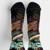Vinyl Crate Music Socken (Oben)