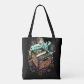 Vinyl Crate Music Tasche (Rückseite)