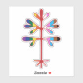 Vinyl Decal mit Pride Sapling Aufkleber (Blatt)