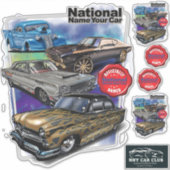 Vinyl-Decals nach Maß geschnitten Aufkleber (Vorderseite)