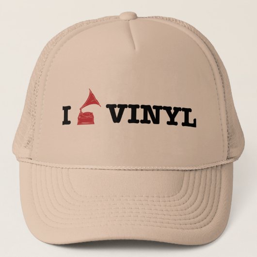 Vinyl der Liebe I Truckerkappe (Vorderseite)