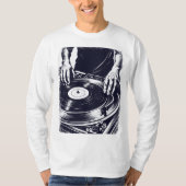 Vinyl DJ T-Shirt (Vorderseite)
