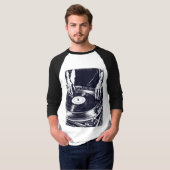 Vinyl DJ T-Shirt (Vorne ganz)