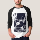 Vinyl DJ T-Shirt (Vorderseite)