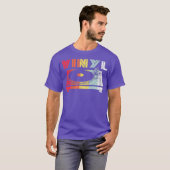 Vinyl DJ Turntable Record Player Old School T-Shirt (Vorne ganz)