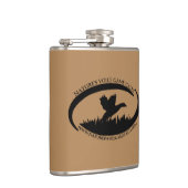 Vinyl eingewickelte Flasche Flachmann (Rechts)