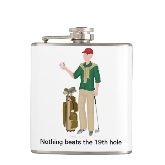 Vinyl eingewickelte Flasche Flachmann (Vorderseite)