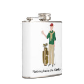 Vinyl eingewickelte Flasche Flachmann (Rechts)