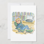 Vinyl Einladung (Vorderseite)