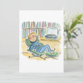 Vinyl Einladung (Stehend Vorderseite)