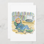 Vinyl Einladung (Vorne/Hinten)