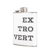 Vinyl-Flasche mit Umschlag Flachmann (Links)