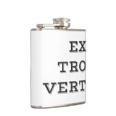 Vinyl-Flasche mit Umschlag Flachmann (Rechts)