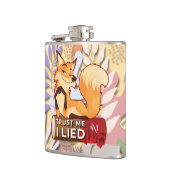 Vinyl Flask 6oz : Trust Me (hellorange) Flachmann (Links)