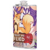 Vinyl Flask 8oz : Trust Me (lila) Flachmann (Links)