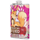Vinyl Flask 8oz : Trust Me (magenta) Flachmann (Links)