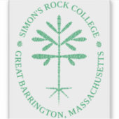 Vinyl-Grün-Siegel-Decal Aufkleber (Vorderseite)