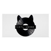 Vinyl Hound Poster (Glossy Finish) (Vorderseite)