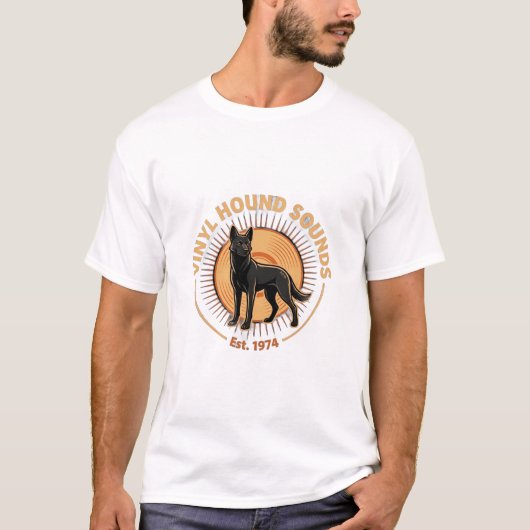 Vinyl Hound Sounds T-Shirt (Vorderseite)