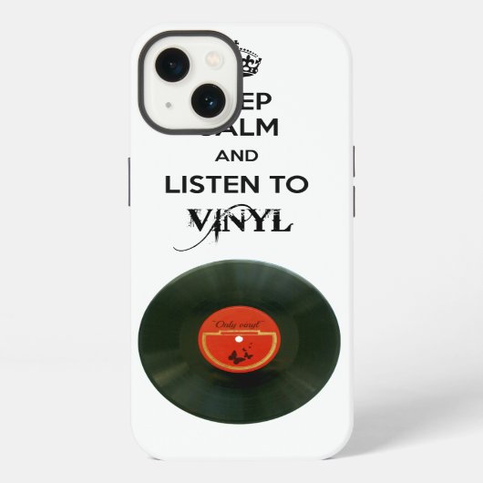 Vinyl iPhone Hülle (Rückseite)