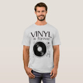 Vinyl ist Forever T-Shirt (Vorne ganz)