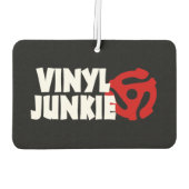 Vinyl Junkie Autolufterfrischer (Rückseite)