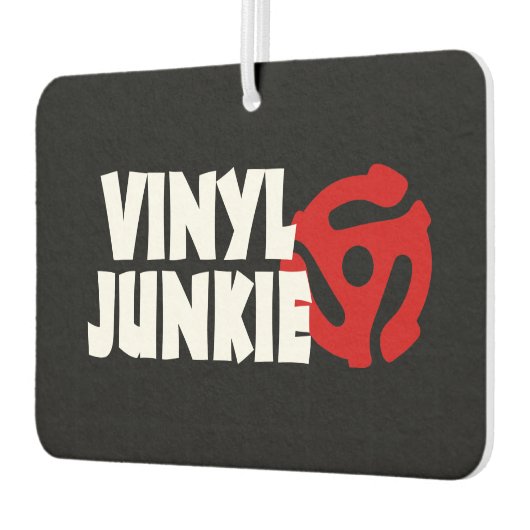 Vinyl Junkie Autolufterfrischer (Links)