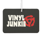 Vinyl Junkie Autolufterfrischer (Vorderseite)