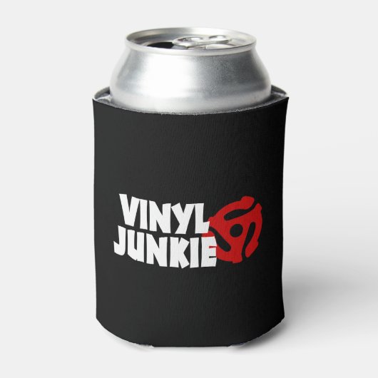 Vinyl Junkie Dosenkühler (Kanne Vorderseite)