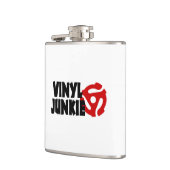 Vinyl Junkie Flachmann (Links)