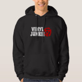 Vinyl Junkie Hoodie (Vorderseite)