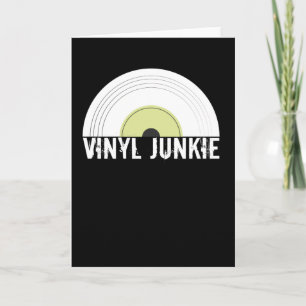 Vinyl Junkie Karte