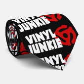 Vinyl Junkie Krawatte (Gerollt)