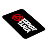 Vinyl Junkie Magnet (Rechte Seite)