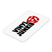 Vinyl Junkie Magnet (Linke Seite)