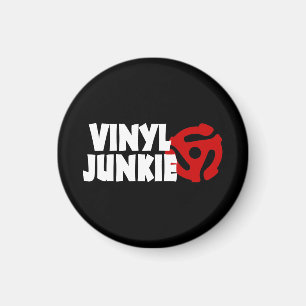 Vinyl Junkie Magnet