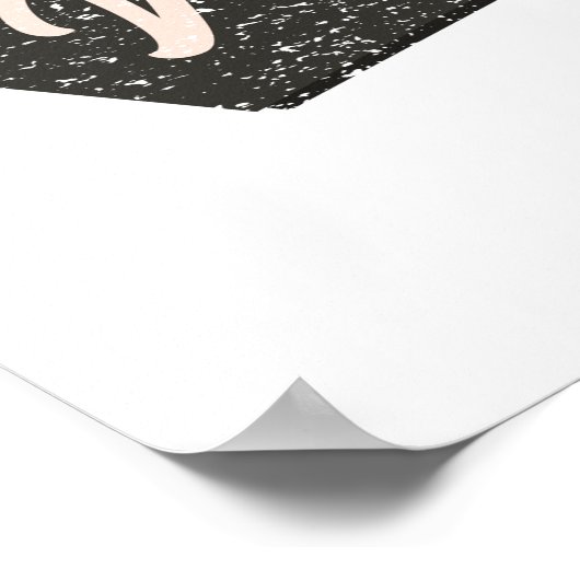 Vinyl Junkie Poster (Ecke)