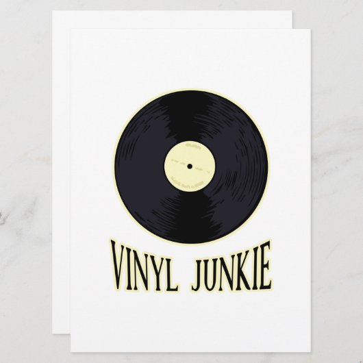 Vinyl Junkie Save The Date (Vorne/Hinten)