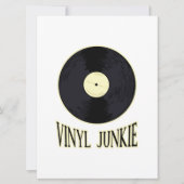 Vinyl Junkie Save The Date (Vorderseite)